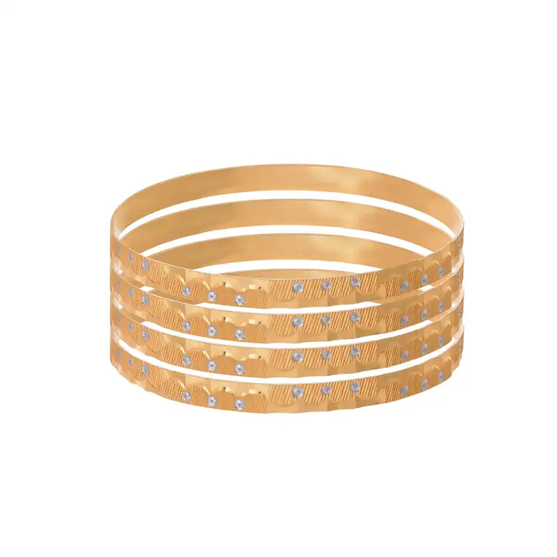 النگو زنانه پایتخت کد AL1044_3 بسته 4 عددی