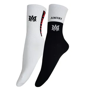 جوراب ساق بلند ورزشی مردانه تن پوش هنگامه مدل پنبه کش اسپرت رینگی کد A11 مجموعه 2 عددی