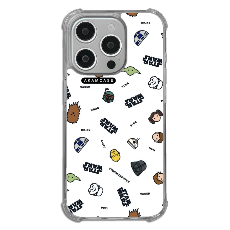 کاور آکام مدل AMC-WTA15PRO-STAR WARS8 مناسب برای گوشی موبایل اپل iPhone 15 Pro
