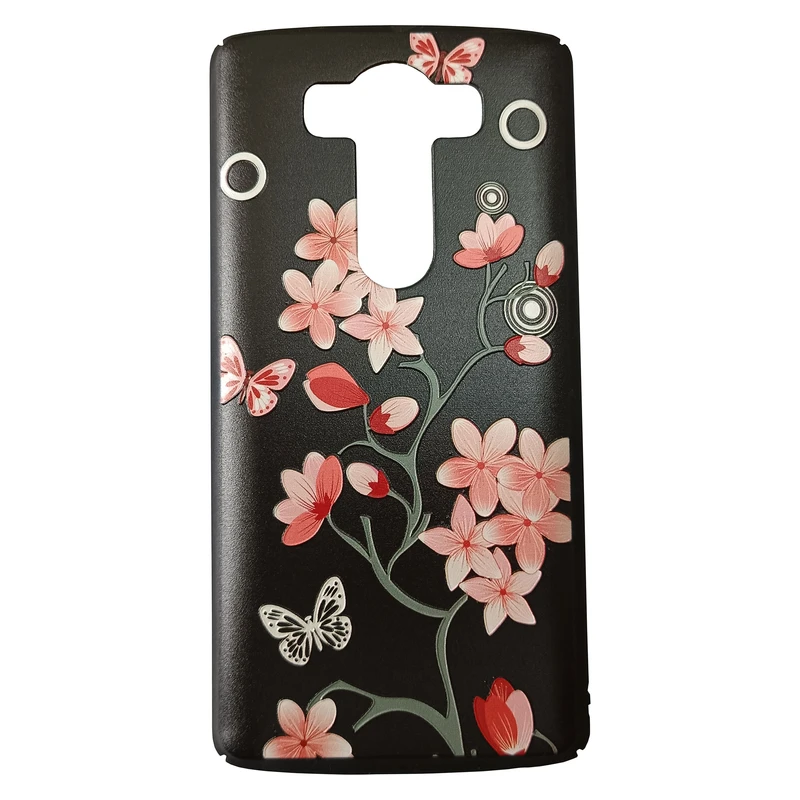 کاور مدل فانتزی کد 13-0 طرح درخت شکوفه مناسب برای گوشی موبایل ال جی V10