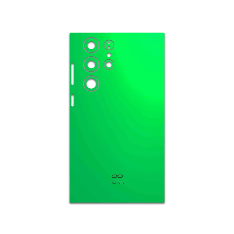 برچسب پوششی ماهوت مدل Matte-Green مناسب برای گوشی موبایل سامسونگ Galaxy S23 Ultra