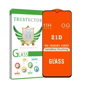 Trustector FULLTR Screen Protector For Xiaomi Redmi 10C / Redmi 10 India / Redmi 10 Power / Redmi 12C / Poco C55 / Redmi A3