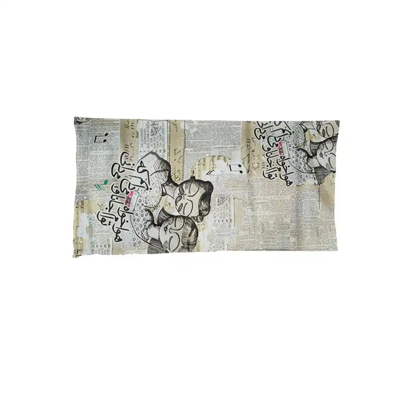 کاغذ کادو ترمه طراحان ایده مدل هوا خواه توام جانا کد skh085