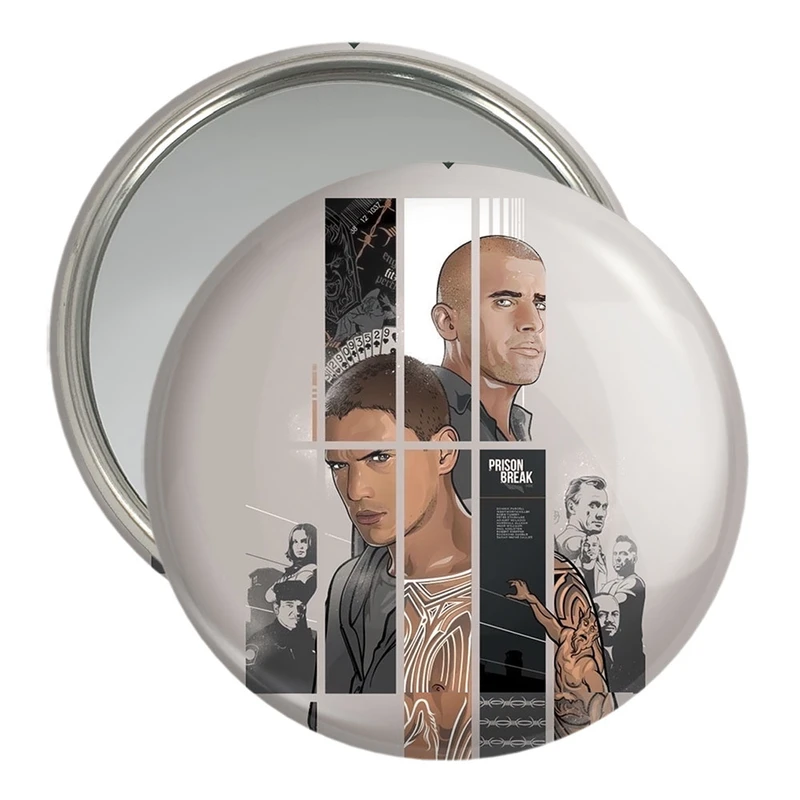 آینه جیبی خندالو مدل سریال فرار از زندان Prison Break  کد 10213
