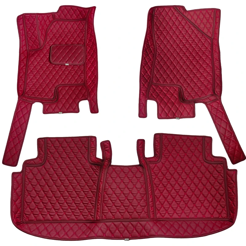 کفپوش 5بعدی خودرو مدل Ts چرم گلدوزی مناسب برای دیگنیتی