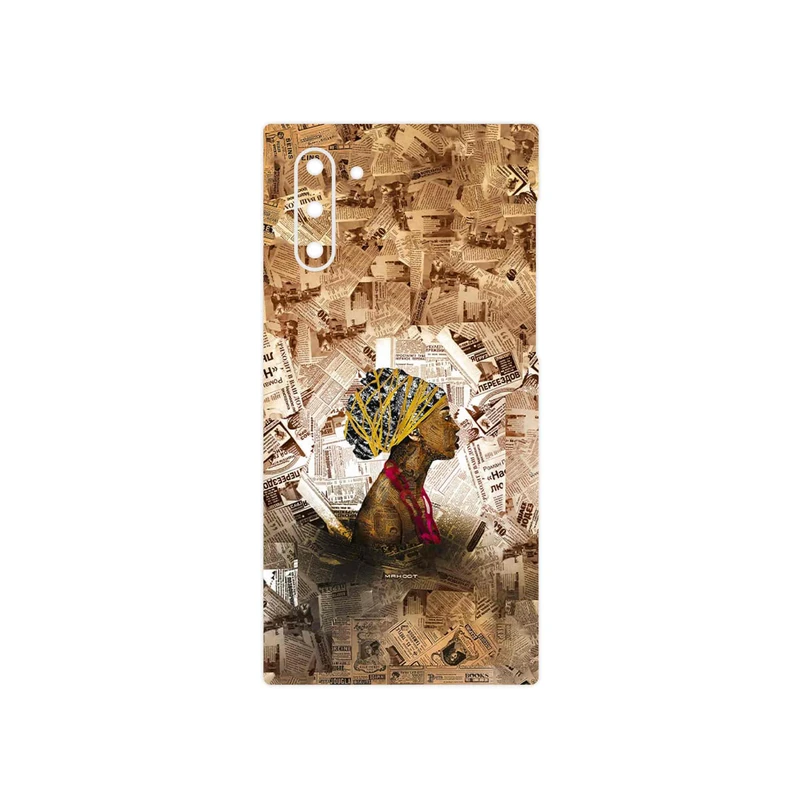 برچسب پوششی ماهوت مدل Collage of African Women مناسب برای گوشی موبایل سامسونگ Galaxy Note 10