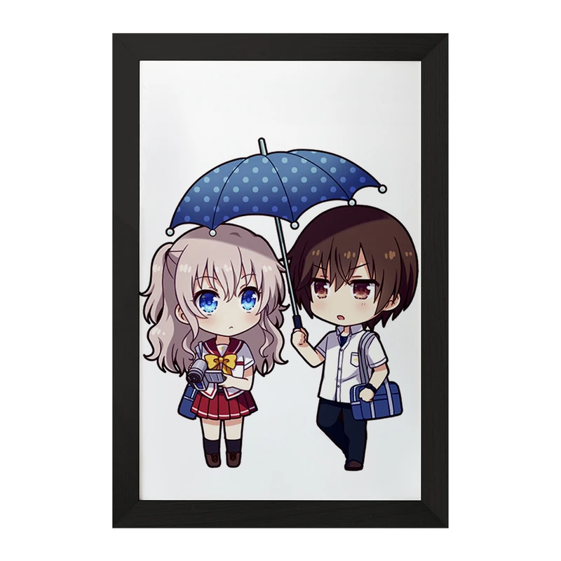 تابلو خندالو مدل توموری و یو انیمه شارلوت کد 32094