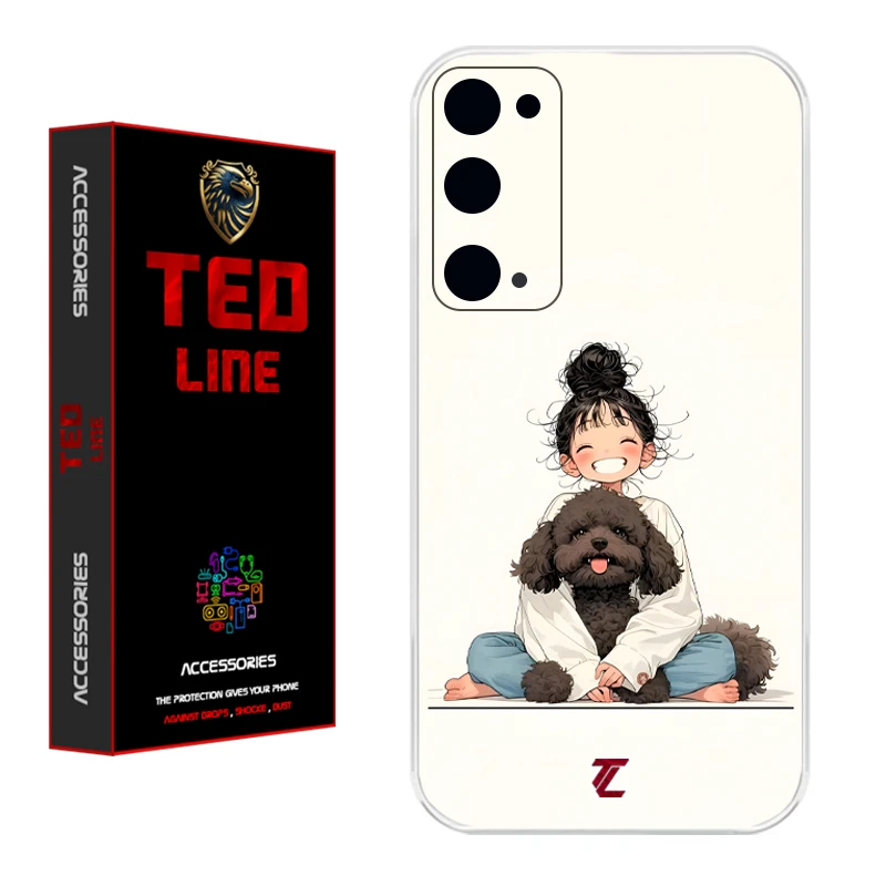 کاور تدلاین طرح سگ کد 1199 مناسب برای گوشی موبایل سامسونگ Galaxy S20 FE