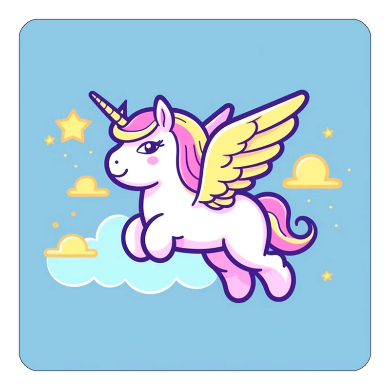 مگنت کاکتی طرح اسب تک شاخ و یونیکورن مدل mp29528