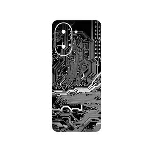 MAHOOT Black_Printed_Circuit_Board Cover Sticker for Xiaomi Poco C71