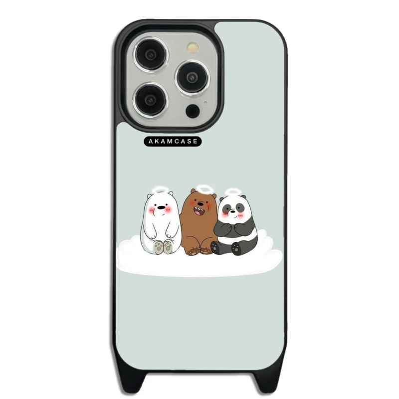 کاور آکام مدل AMCWLA15PRO-BARE BEAR15 مناسب برای گوشی موبایل اپل iPhone 15 Pro