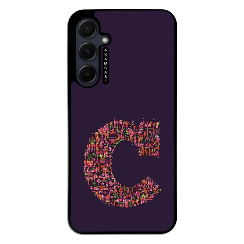 کاور آکام مدل AMC-WSGA55-ALPHADOODLEBET-3 مناسب برای گوشی موبایل سامسونگ Galaxy A55