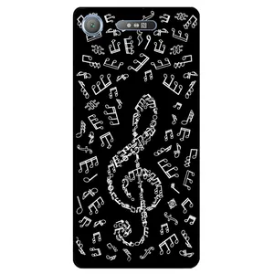 Megafone Musical Note 1370 Cover For Sony Xperia XZ1