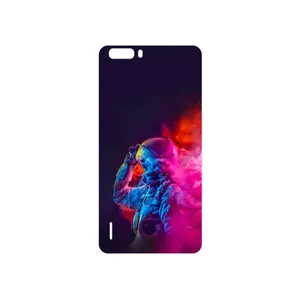 MAHOOT Smoke Rainbow Digital Art 1 Cover Sticker for Honor 6 Plus