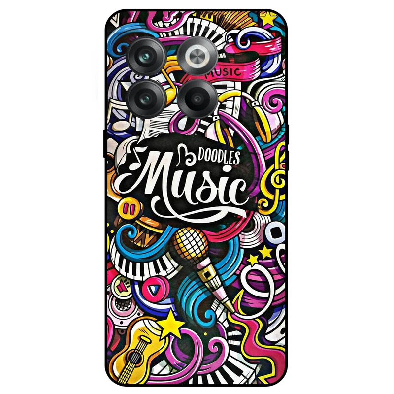 کاور مگافون طرح موزیک مدل 8241 مناسب برای گوشی موبایل وان پلاس Ace Pro