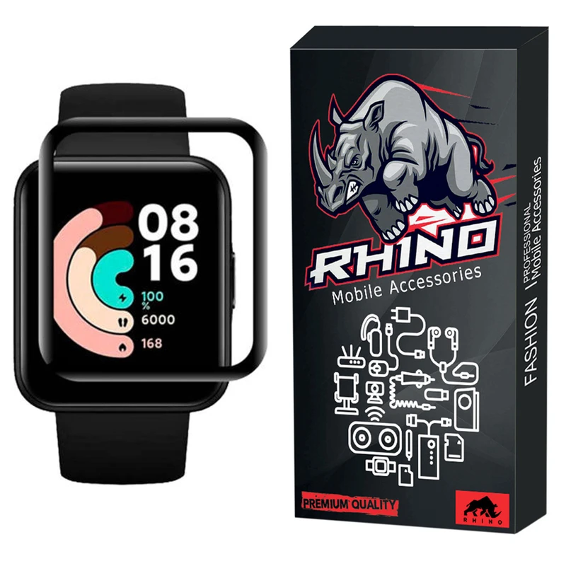 محافظ صفحه نمایش راینو مدل PMMA مناسب برای ساعت هوشمند شیائومی Redmi Watch 2