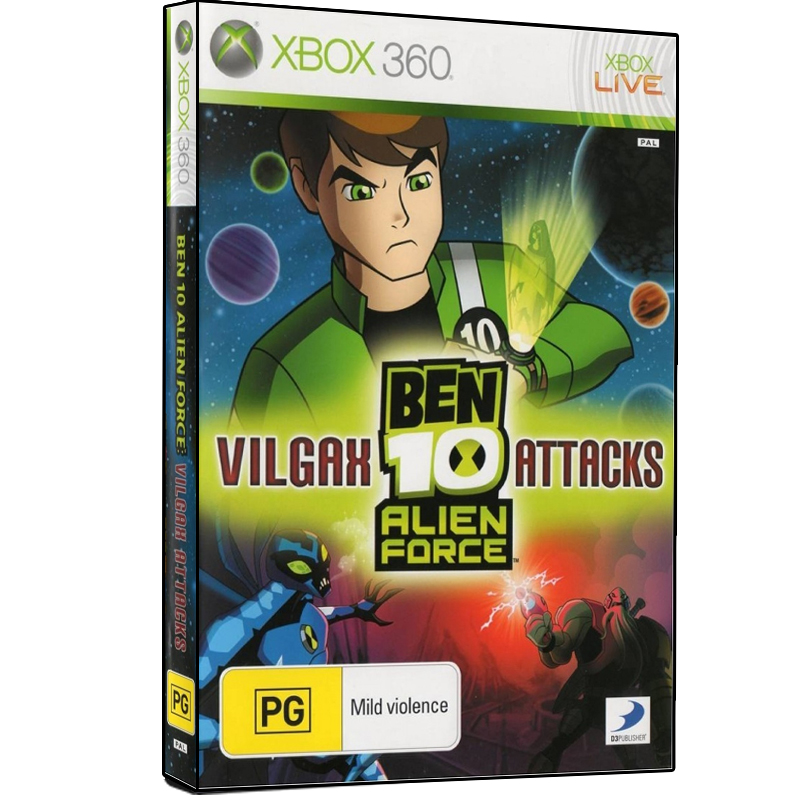 بازی Ben 10 Alien Force Vilgax Attacks مخصوص XBOX 360