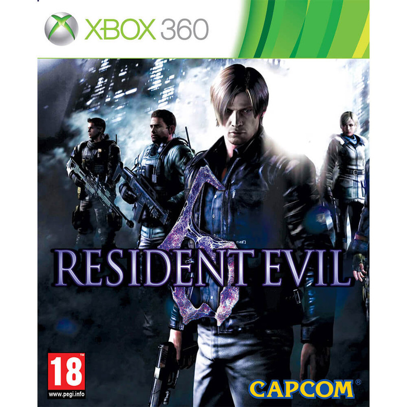 بازی ایکس باکس 360 مدل RESIDENT EVIL 6 بازی ایکس باکس 360 مدل RESIDENT EVIL 6