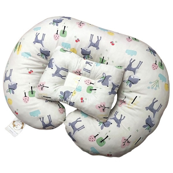 ست بالش شیردهی شایلی مدل آهو بسته 2 عددی