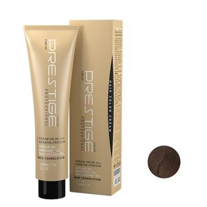 رنگ مو نیو پرستیژ کالر شماره 5 حجم 120 میلی لیتر رنگ قهوه‌ای روشن