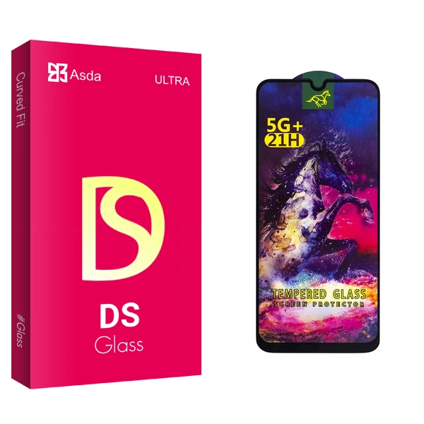 محافظ صفحه نمایش شیشه ای آسدا مدل DS HORSE مناسب برای گوشی موبایل شیائومی Redmi 9 \ 9A \ 9C \ M3