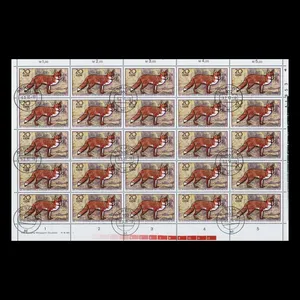 تمبر یادگاری مدل خارجی مجموعه 25 عددی