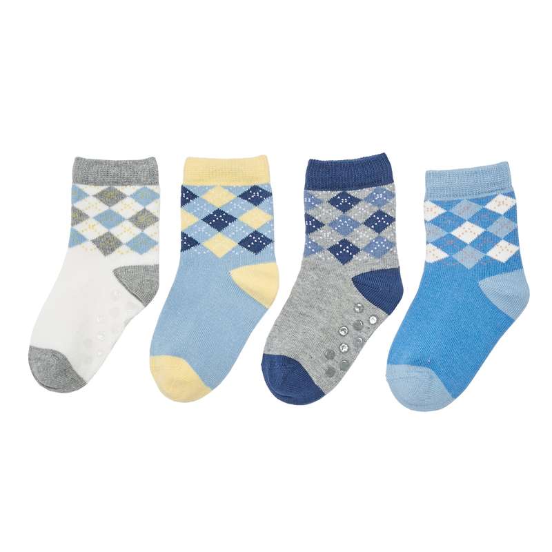 جوراب نوزادی ال سی وایکیکی مدل S14481Z1 مجموعه 4 عددی