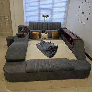 تخت خواب 2 نفره نابی تک مدل آمیتیس سایز 240x270 سانتی متر