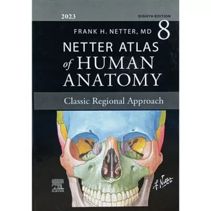 کتاب Netter Atlas of Human Anatomy 8th Edition اثر Frank Netter انتشارات الزویر