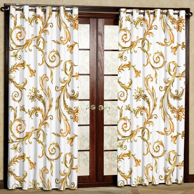 پرده مدل مخمل پانچی کد 1824T2 سایز 200x140 سانتی متر