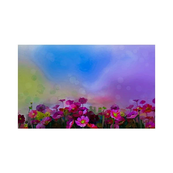   پادری مدل گل و طبیعت کد M35M001-MF0014 سایز 76x46 سانتی متر