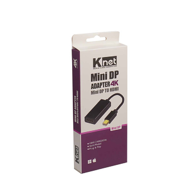 تبدیل Mini Displayport به HDMI  کی نت مدل K-COMDPHD02