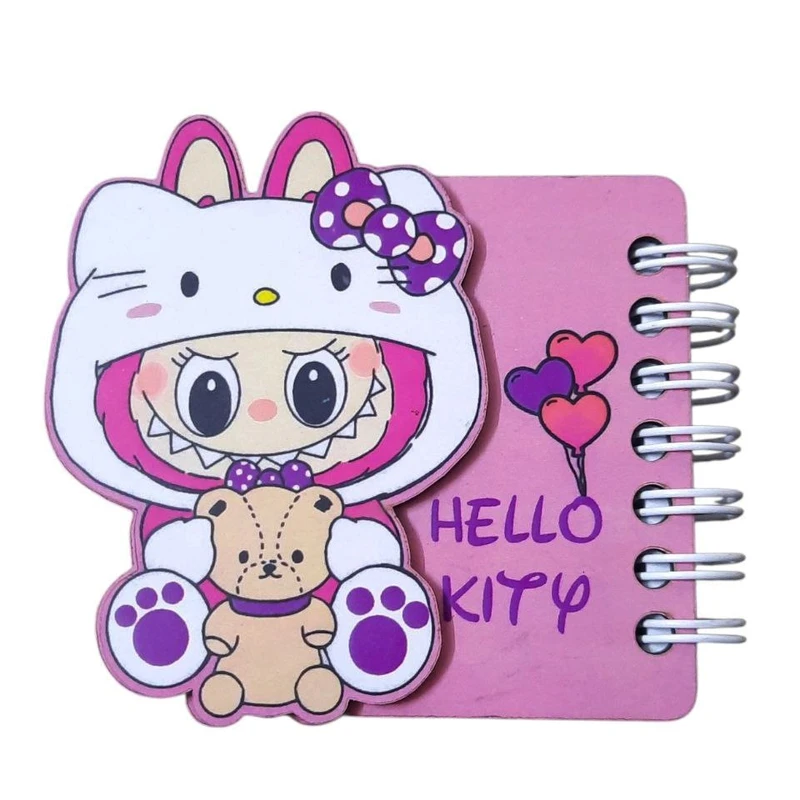 دفترچه یادداشت 80 برگ مدل لبوبو و کیتی کد sn02