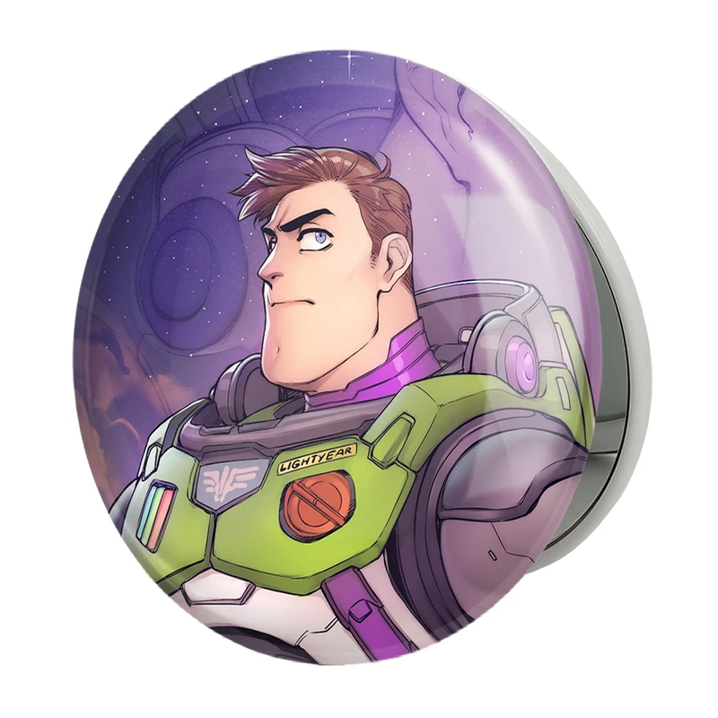 آینه جیبی خندالو طرح انیمیشن باز لایتیر مدل تاشو کد 26322 