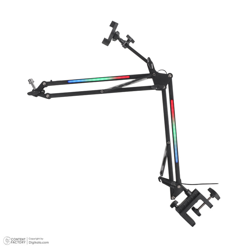 پایه میکروفن تانوکی مدل ZJ-35-RGB