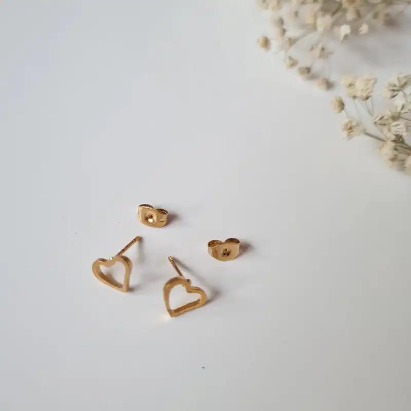 گوشواره زنانه مدل قلبی