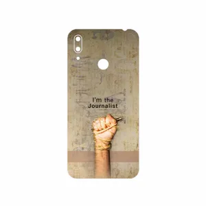 MAHOOT Journalist Cover Sticker for Huawei Y7 Prime 2019