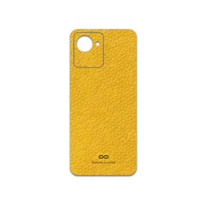 MAHOOT Mustard-Leather Cover Sticker for Realme C30s