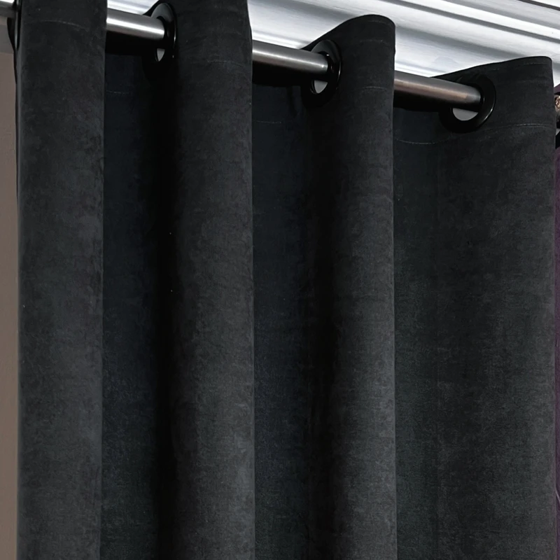 عکس شماره 21 : پرده مدل پانچ مخمل هازان سایز 150x280 سانتی متر