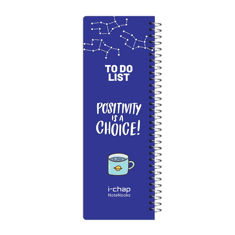 دفتر یادداشت 80 برگ آی چاپ مدل تو دو لیست طرح chioce کد 502