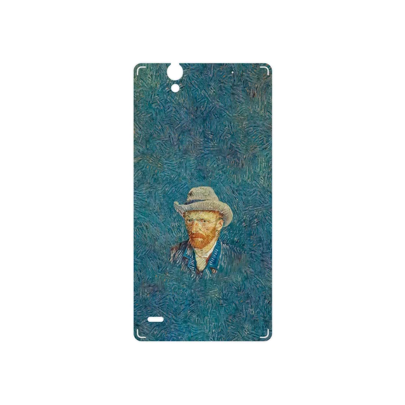 برچسب پوششی ماهوت مدل Self portrait with a gray felt hat مناسب برای گوشی موبایل سونی Xperia C4