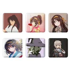مگنت خندالو طرح انیمه ناپدید شدن هارومی سوزومیا The Disappearance of Haruhi Suzumiya کد 1427B مجموعه 6 عددی