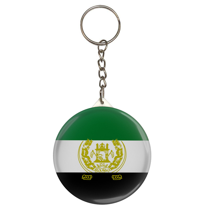 جاکلیدی طرح پرچم کشور افغانستان مدل S12313 جاکلیدی طرح پرچم کشور افغانستان مدل S12313