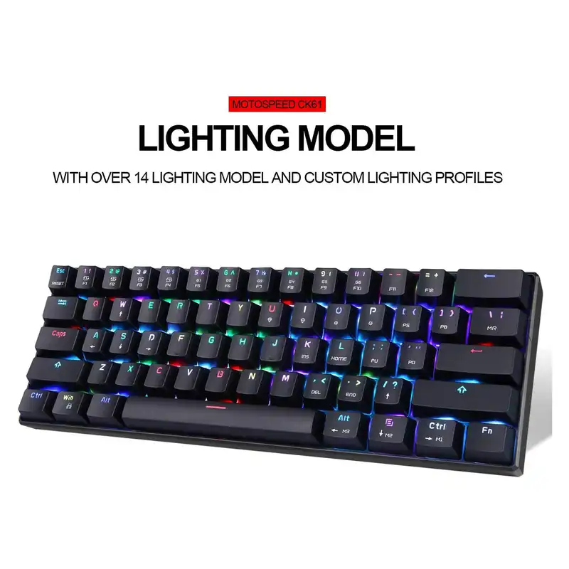 کیبوردمخصوص بازی متواسپید مدل CK61