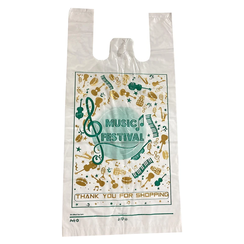 کیسه خرید مدل چاپدار 55.45 بسته 50 عددی