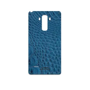 MAHOOT Blue-Crocodile-Leather Cover Sticker for LG G4 Stylus