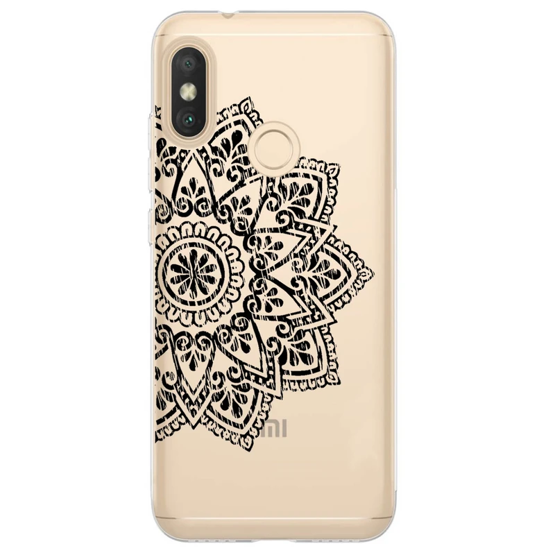 کاور مگافون طرح ماندالا مدل C63-B مناسب برای گوشی موبایل شیائومی Redmi Note 6 Pro
