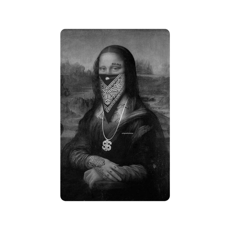 استیکر کارت مدل نقاشی مونالیزا کد 3