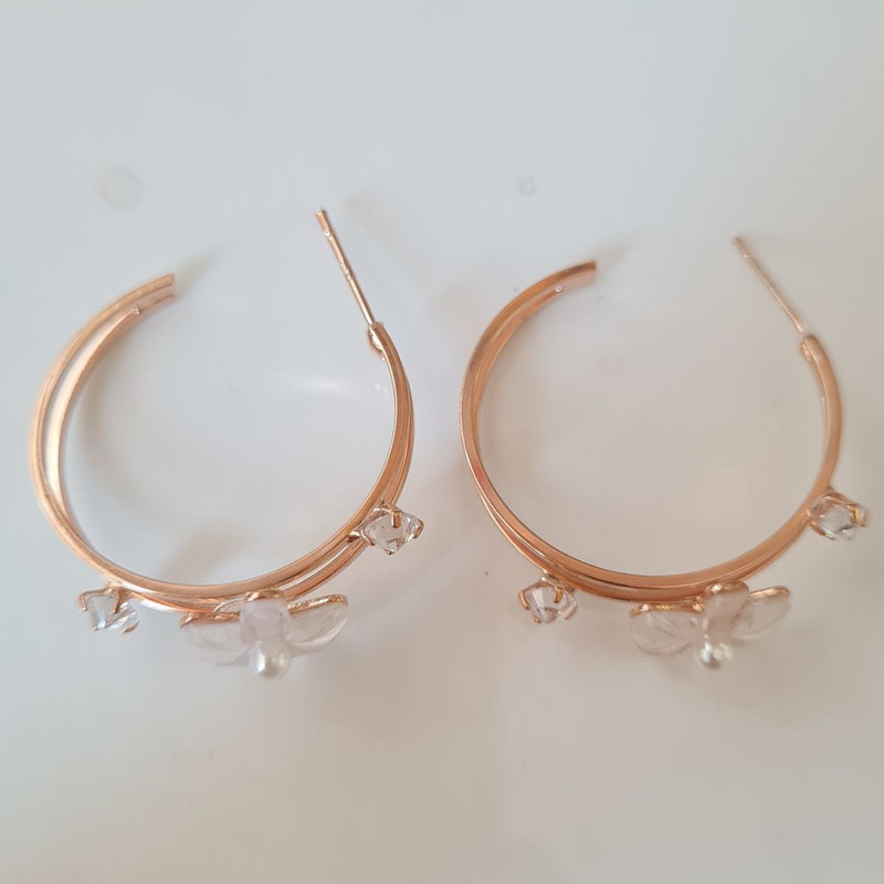 گوشواره زنانه مدل گل