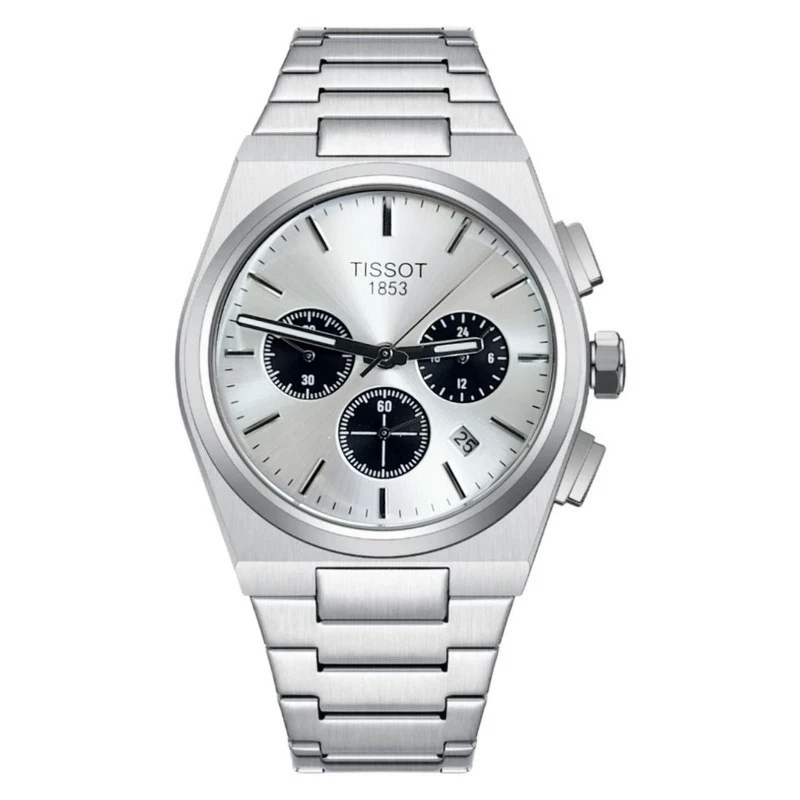 ساعت مچی عقربه‌ای کوارتز مردانه مدل کورنوگراف سه موتور فعال T_s1853